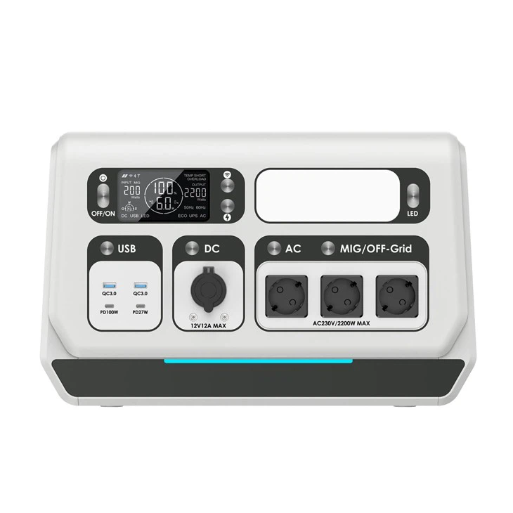 2048WH Portable Emergency Power Supply With WIFI