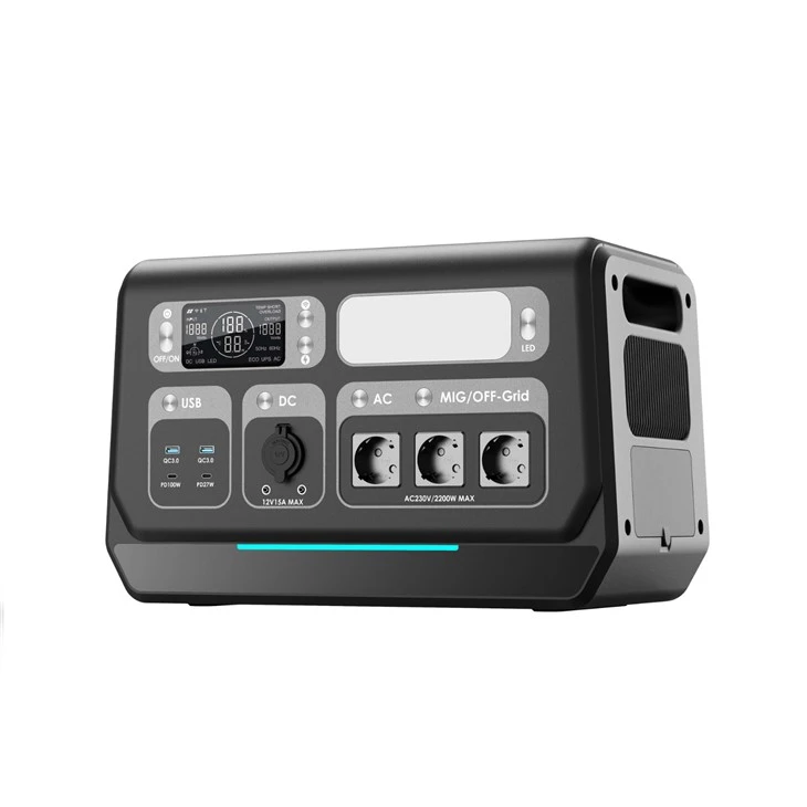 230V 2048WH Portable On Grid Power Supply