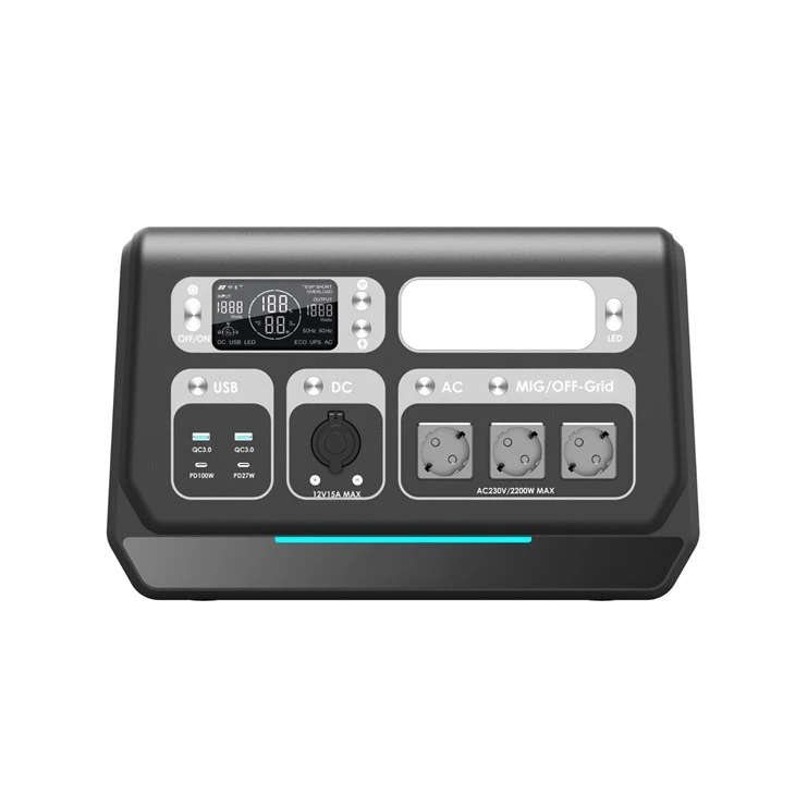 230V 2048WH Portable On Grid Power Supply