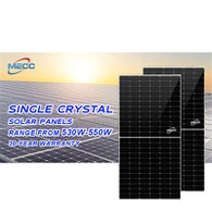 Painel Solar de Vidro Duplo 580W