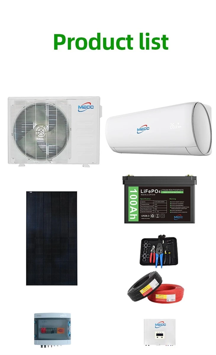 Solar Powered AC System 24000btu